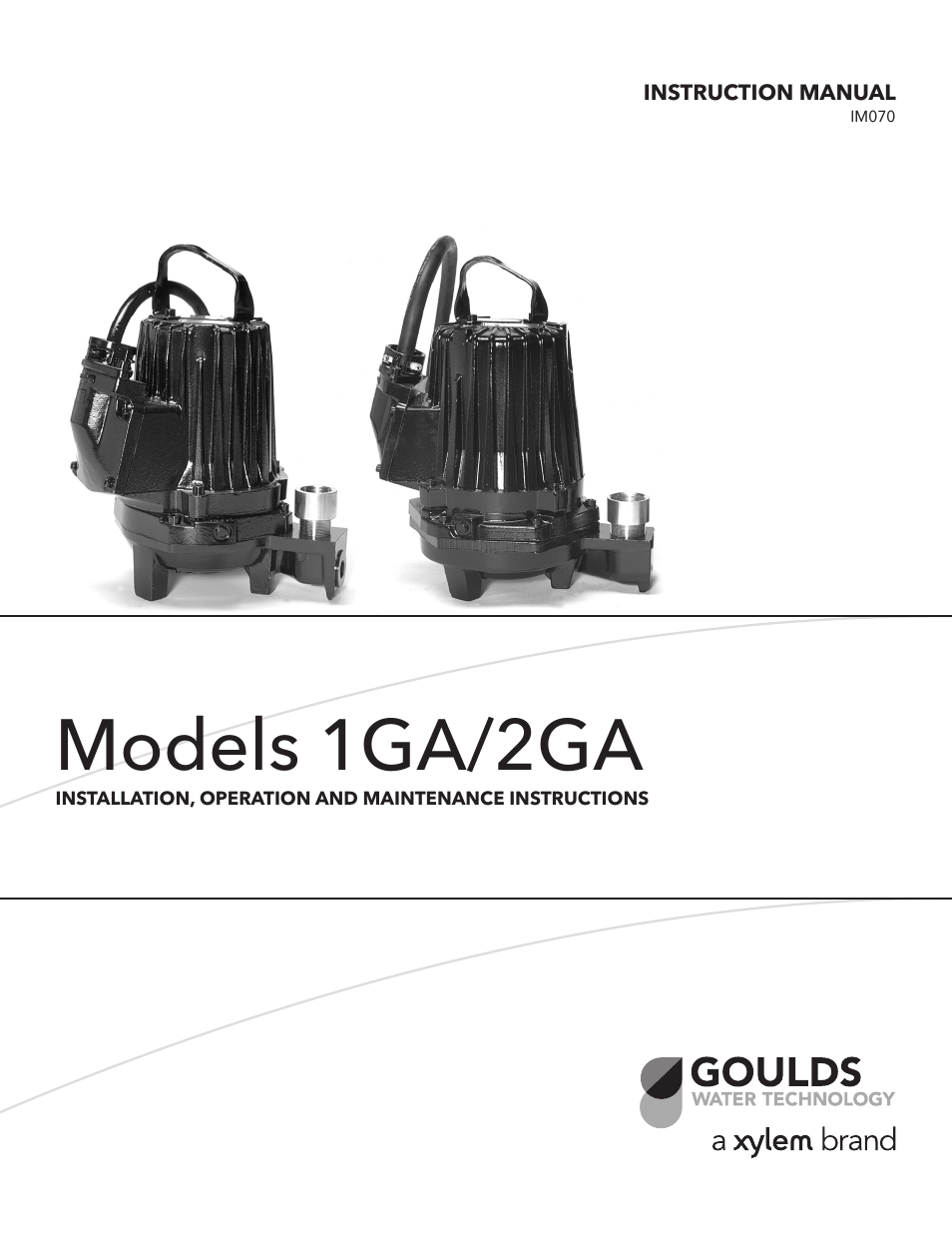 IM070 R03 Models 1GA/2GA
