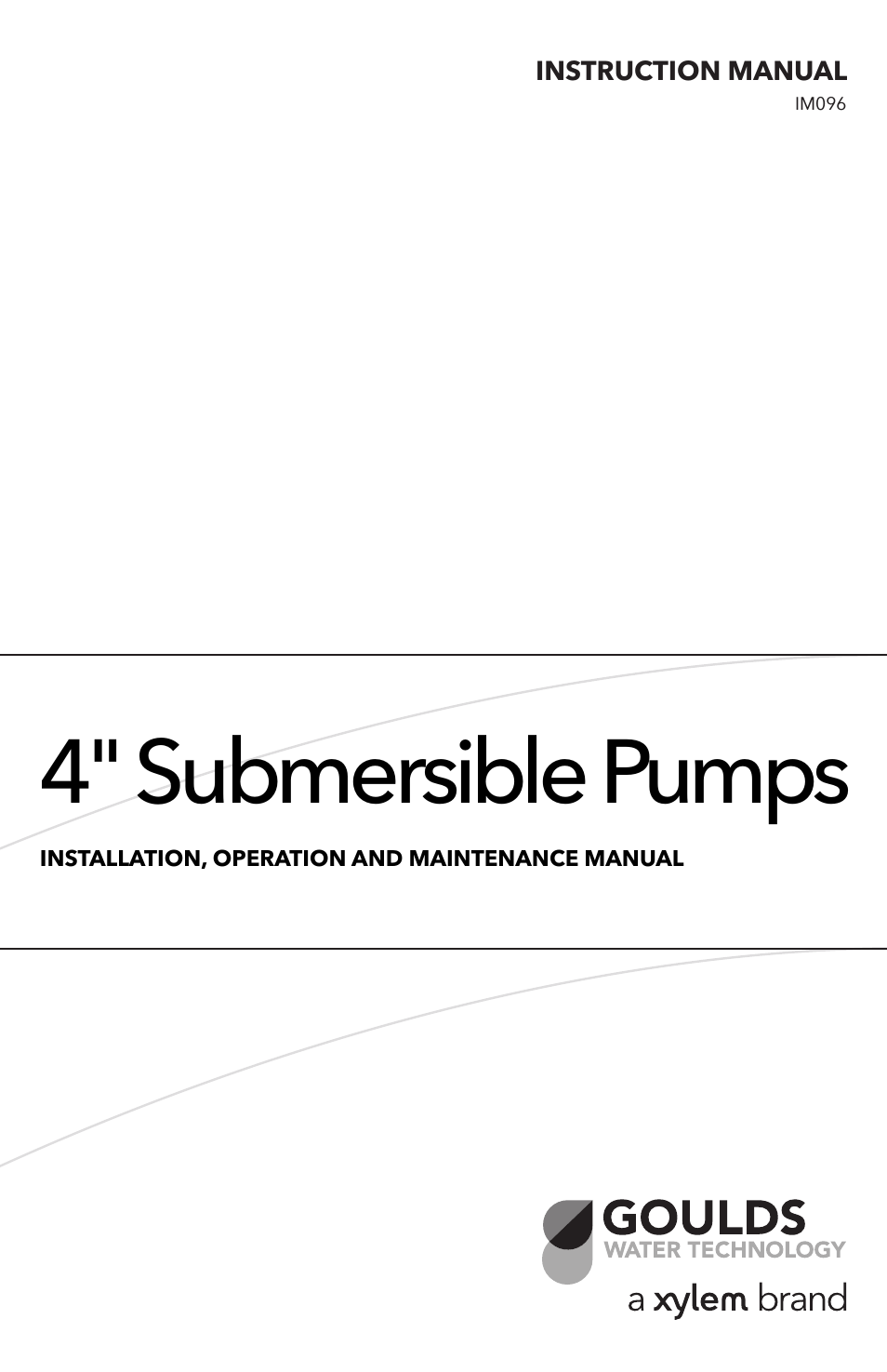 IM096 R07 4 Submersible Pumps
