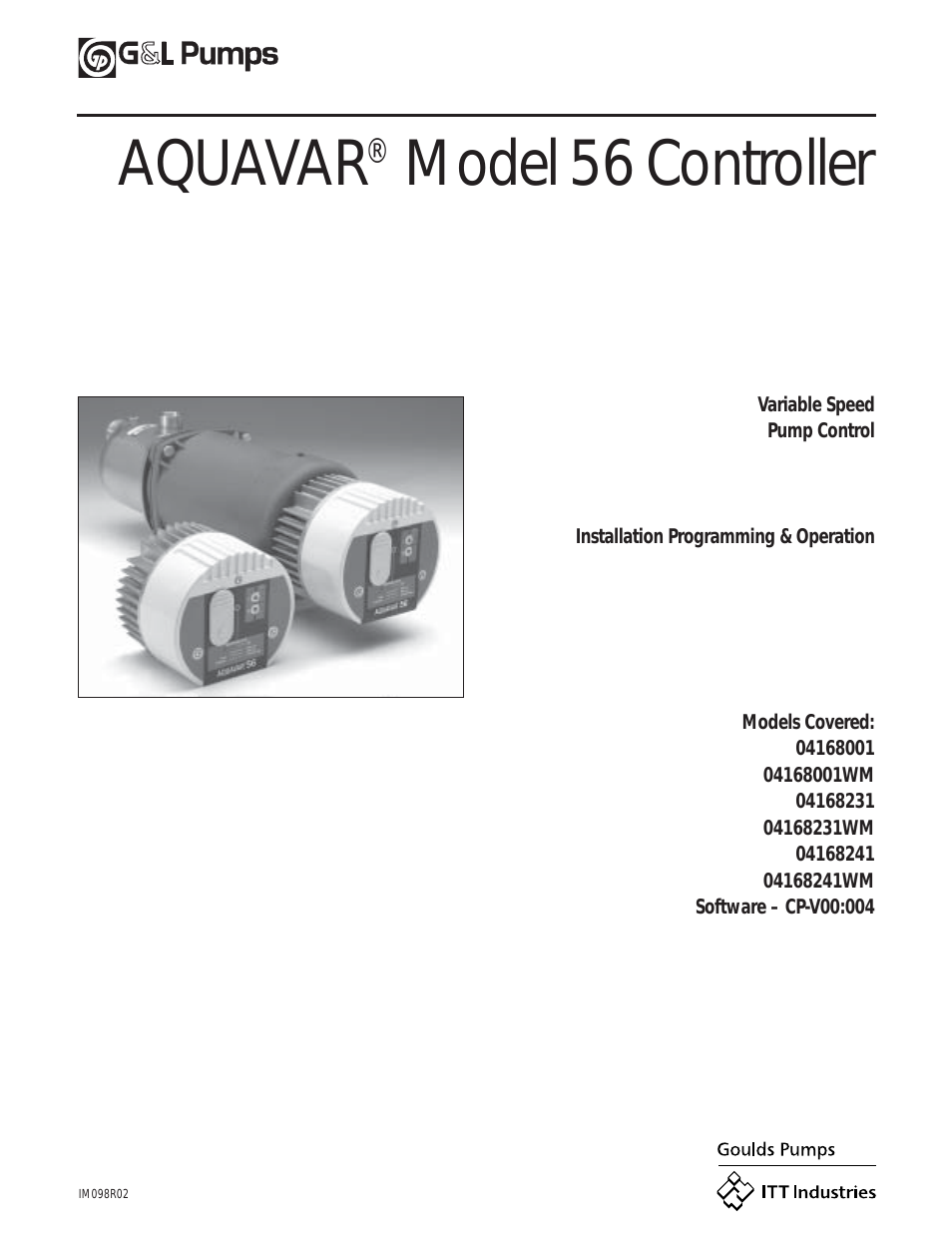 IM098 AQUAVAR Model 56 Controller