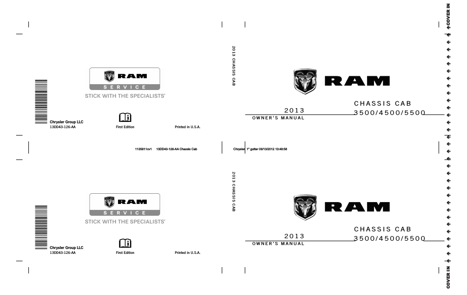 2013 Chassis Cab - Owner Manual