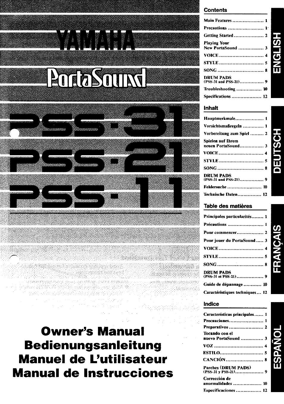 PortaSound PSS-21