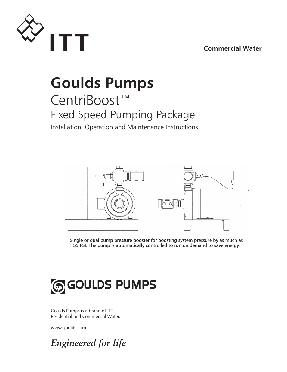IM201 CentriBoost Fixed Speed Pumping Package