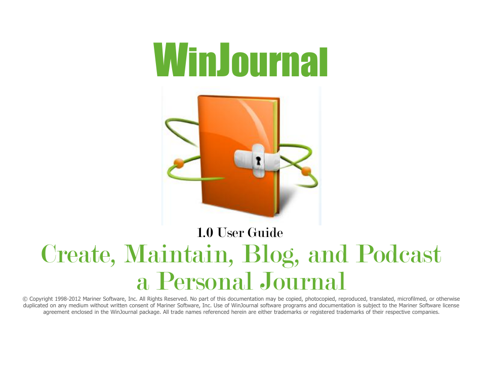 WinJournal for Windows