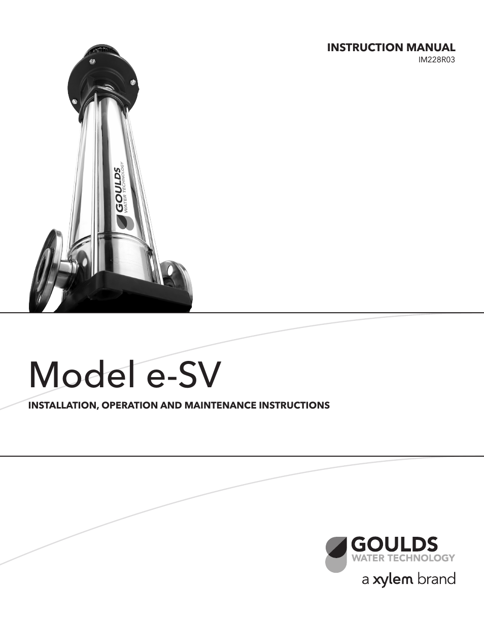 IM228 R03 Model e-SV (esv)