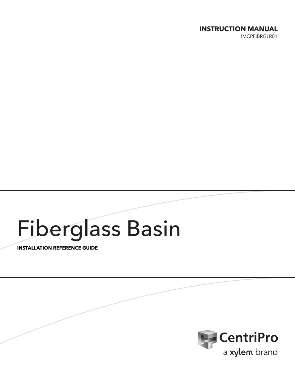 IMCPFIBRGL R01 Fiberglass Basin