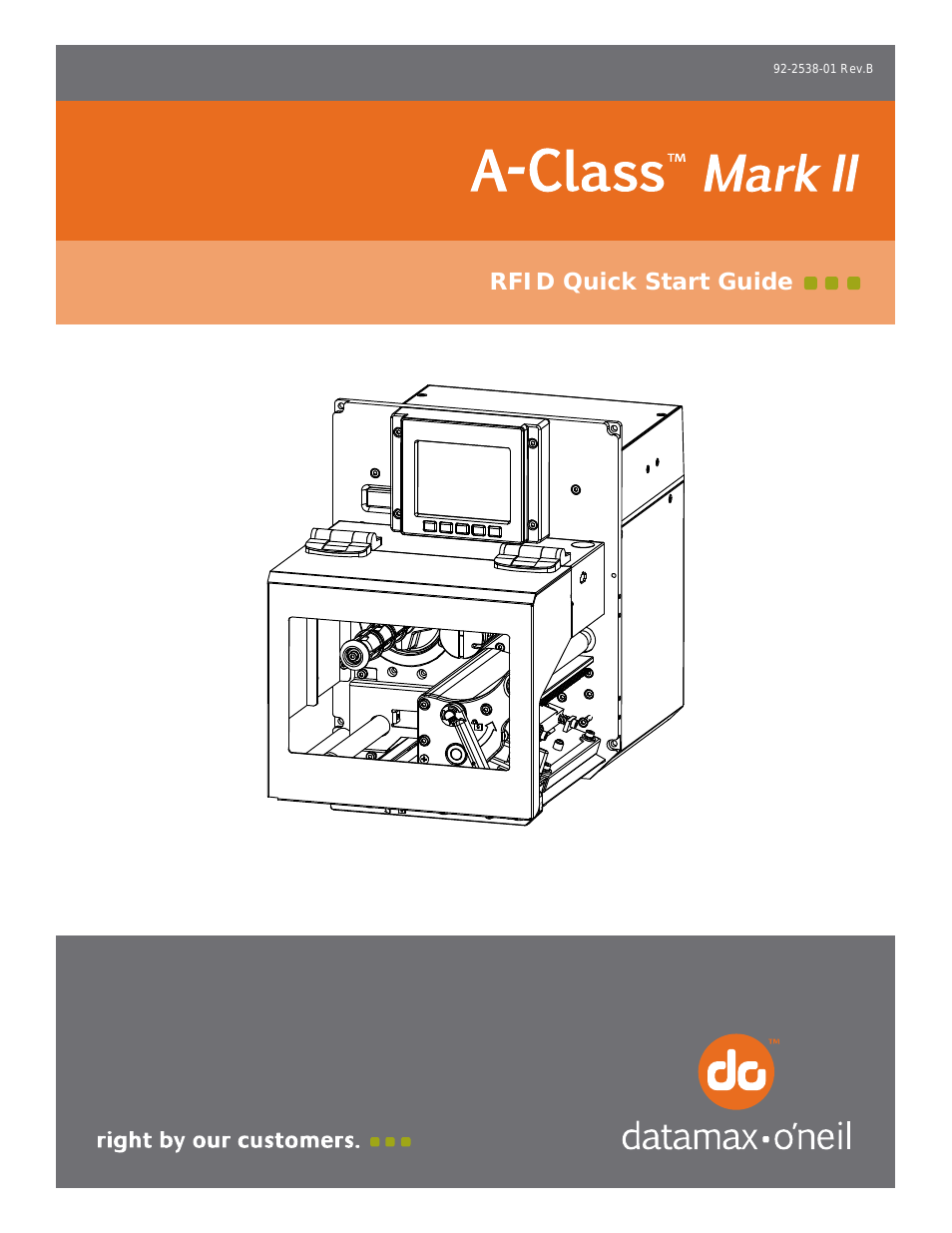 A-Class Mark II RFID Quick Start Guide