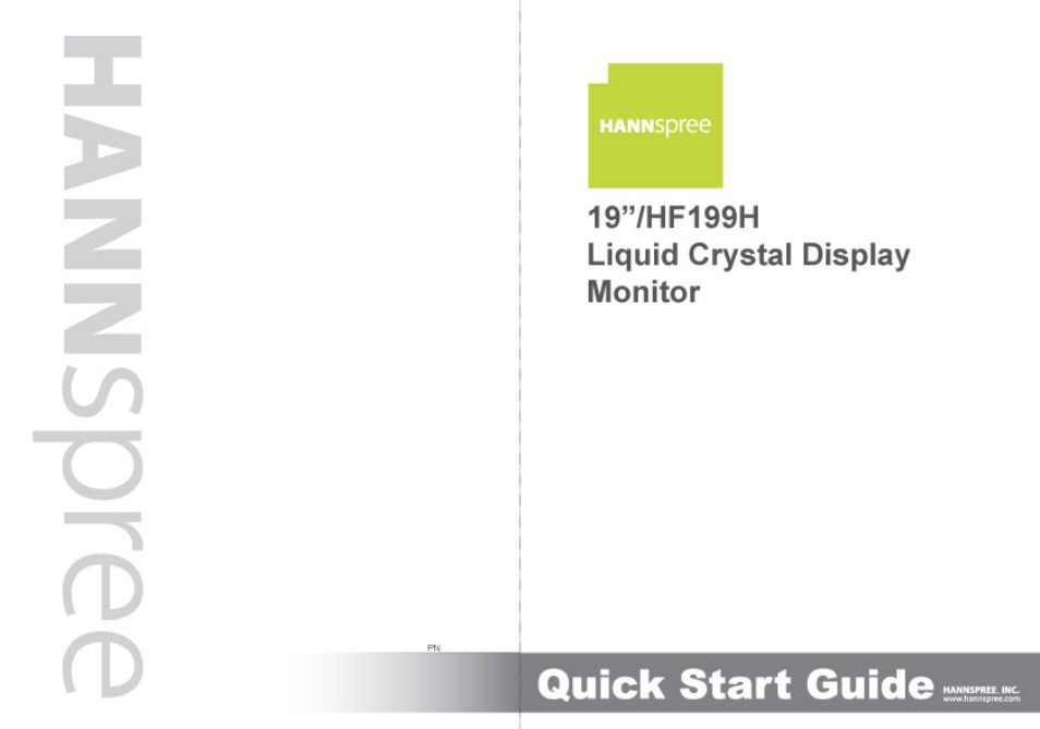 Liquid Crystal Display Monitor 19"/HF199H