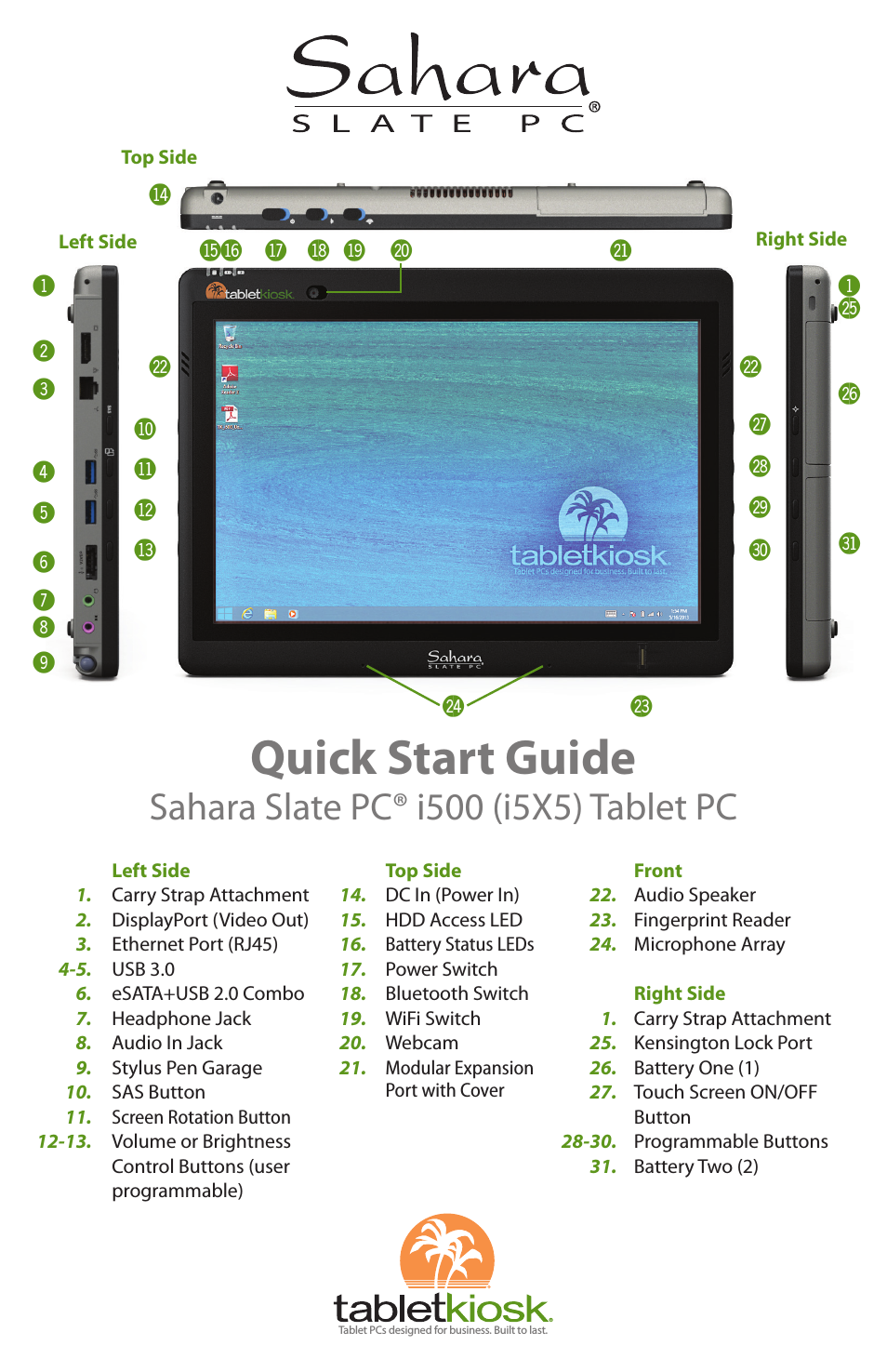 Sahara Slate PC i550/i520