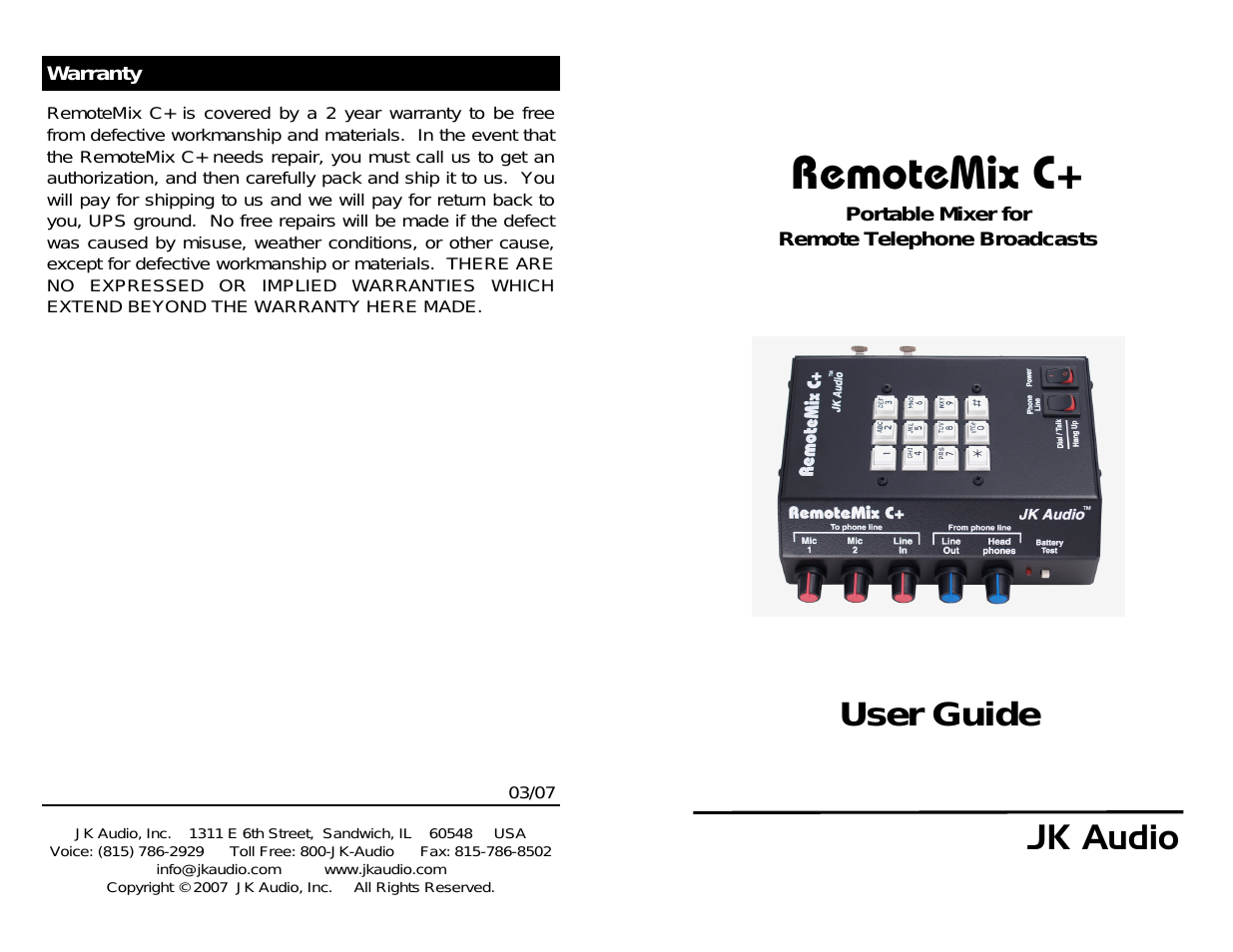 RemoteMix C+