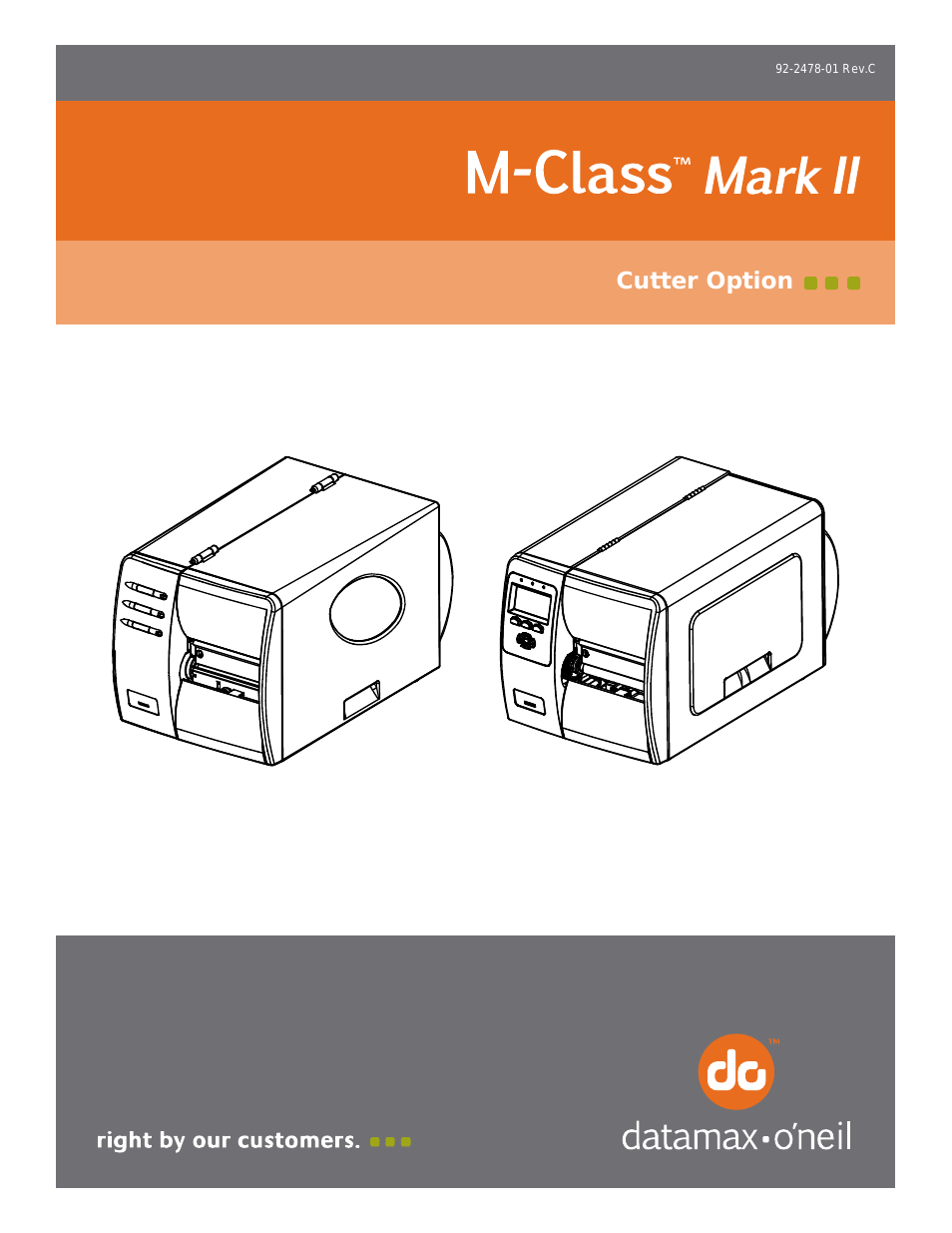 M-Class Mark II Cutter Option