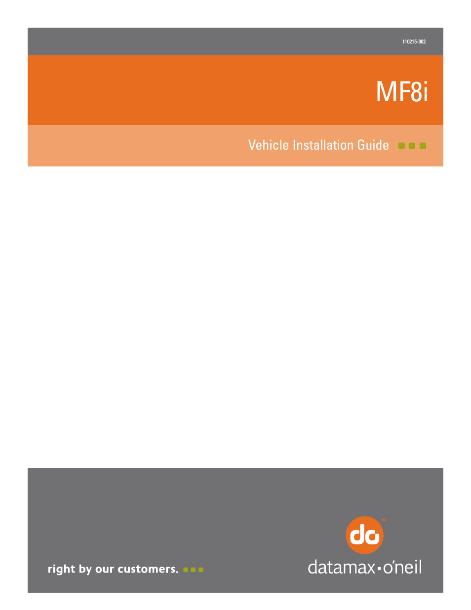 MF8I Installation Guide