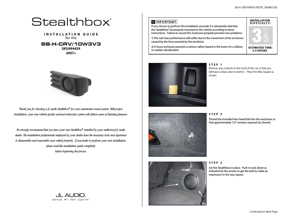 Stealthbox 94429