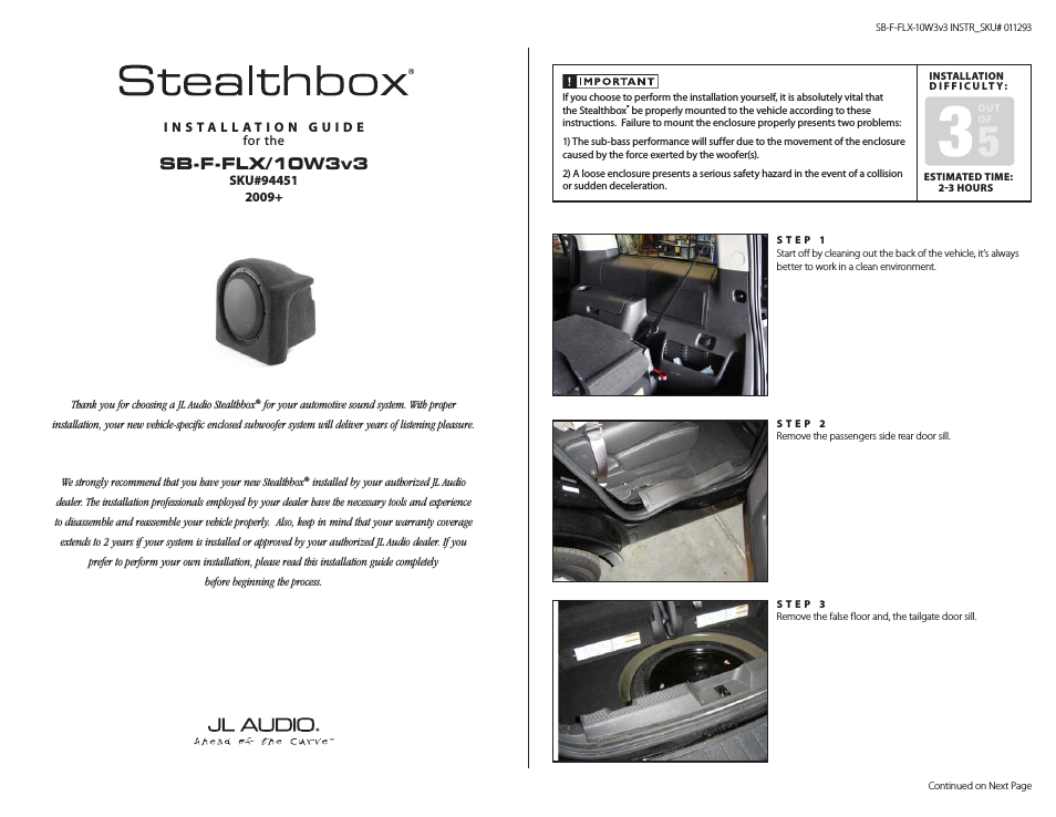 Stealthbox 94451