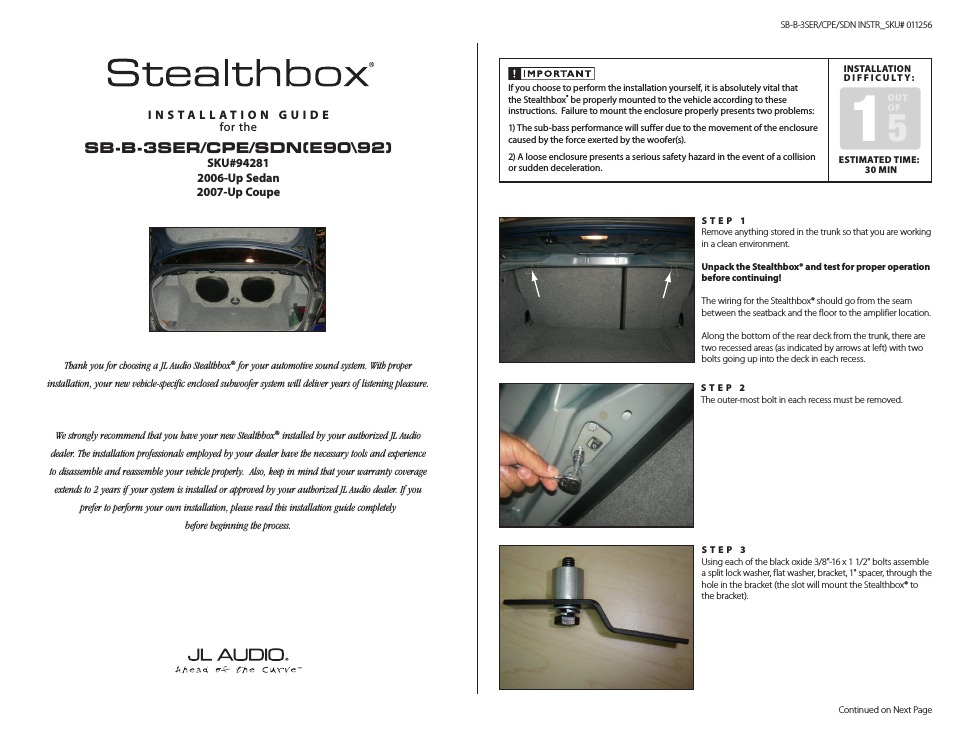 Stealthbox SB-B-3SER/CPE/SDN(E9092)