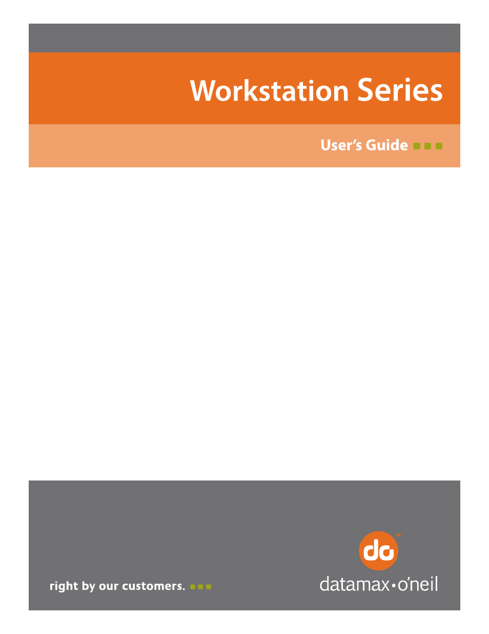 Workstation series User Guide