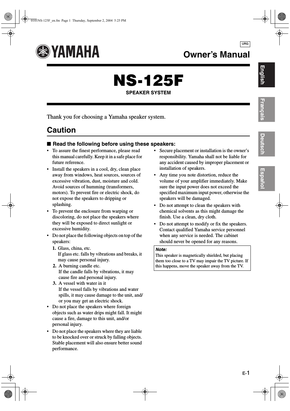 NS-125F