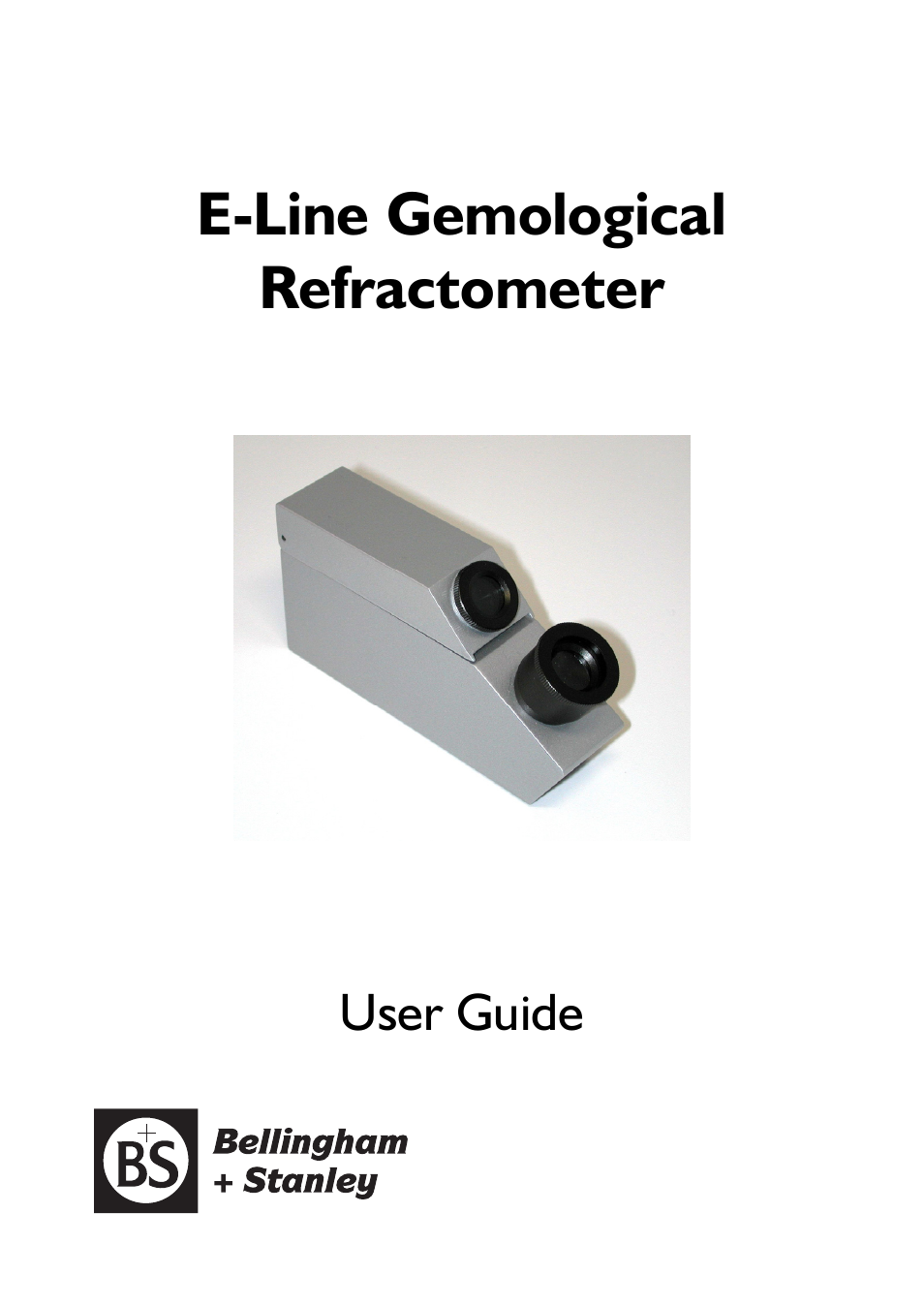 E-Line Gemological Refractometer