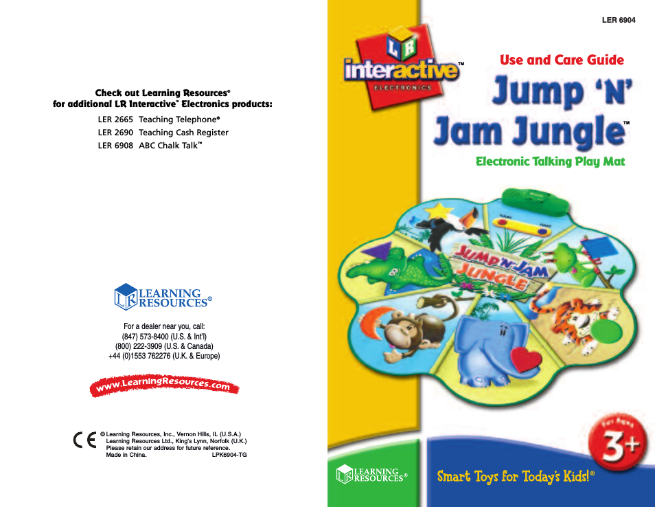 Jump N' Jam Jungle LER 6904