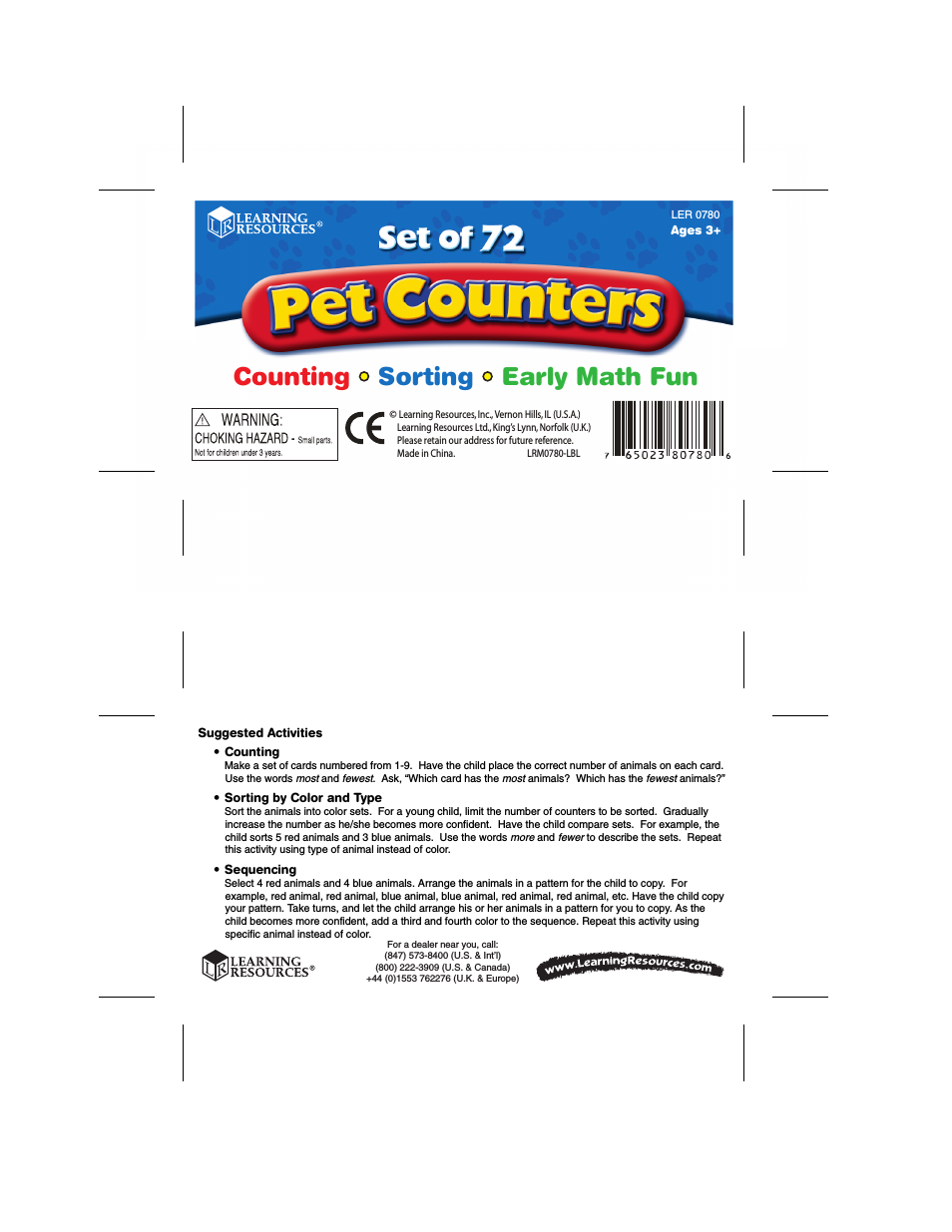 Pet Counters LER 0780