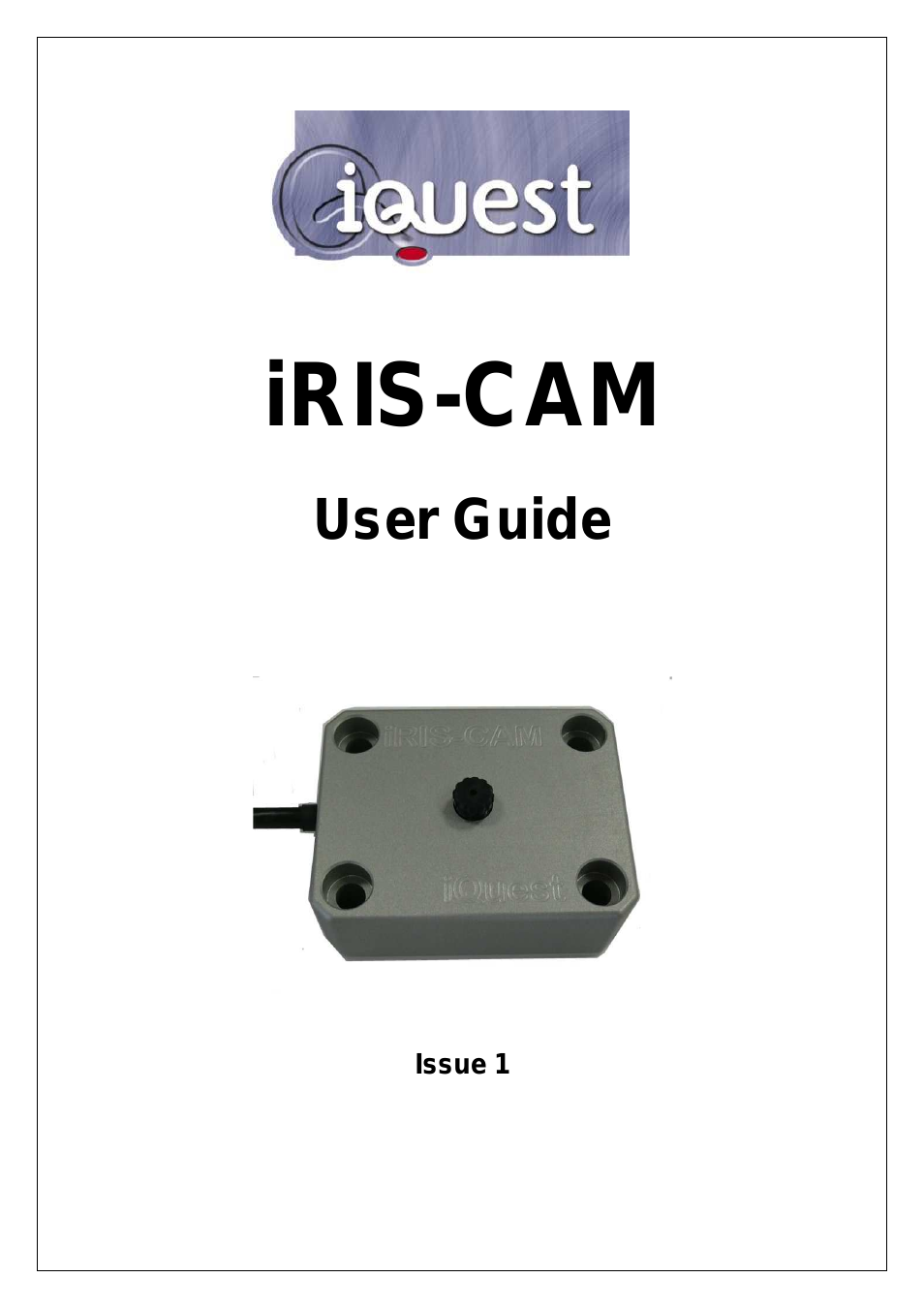iRIS-CAM Wastewater Security Camera