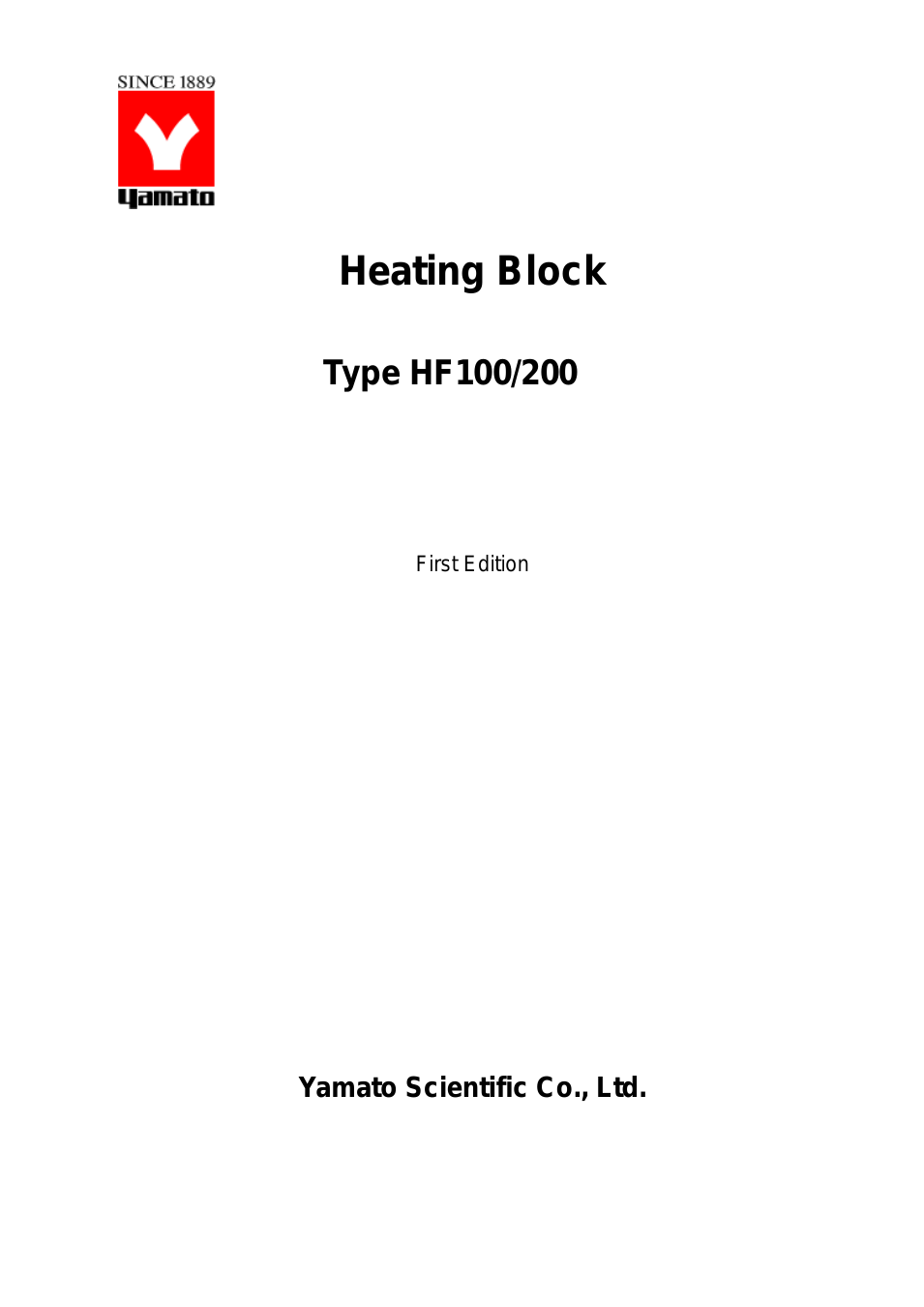 HF100 Heating Block