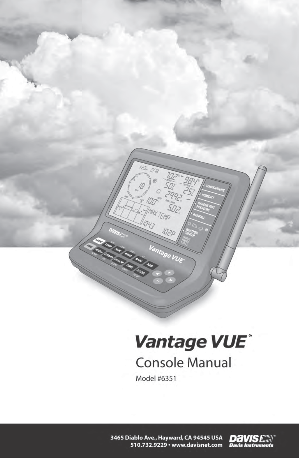 Vantage Vue Wireless Console Manual