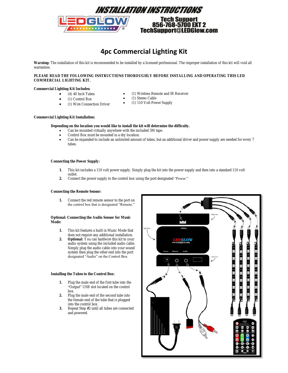 Commercial Lighting Kit