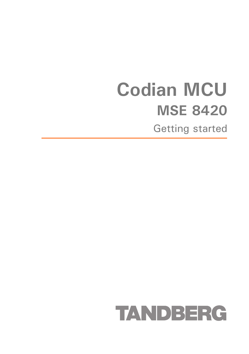 Codian MCU MSE 8420