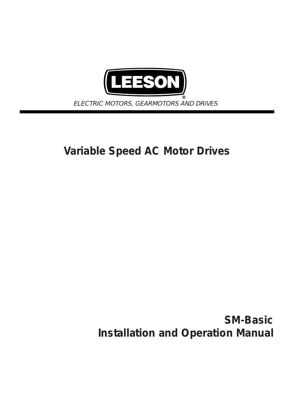 SM-Basic Series Sub-Micro Inverters (Obsolete)