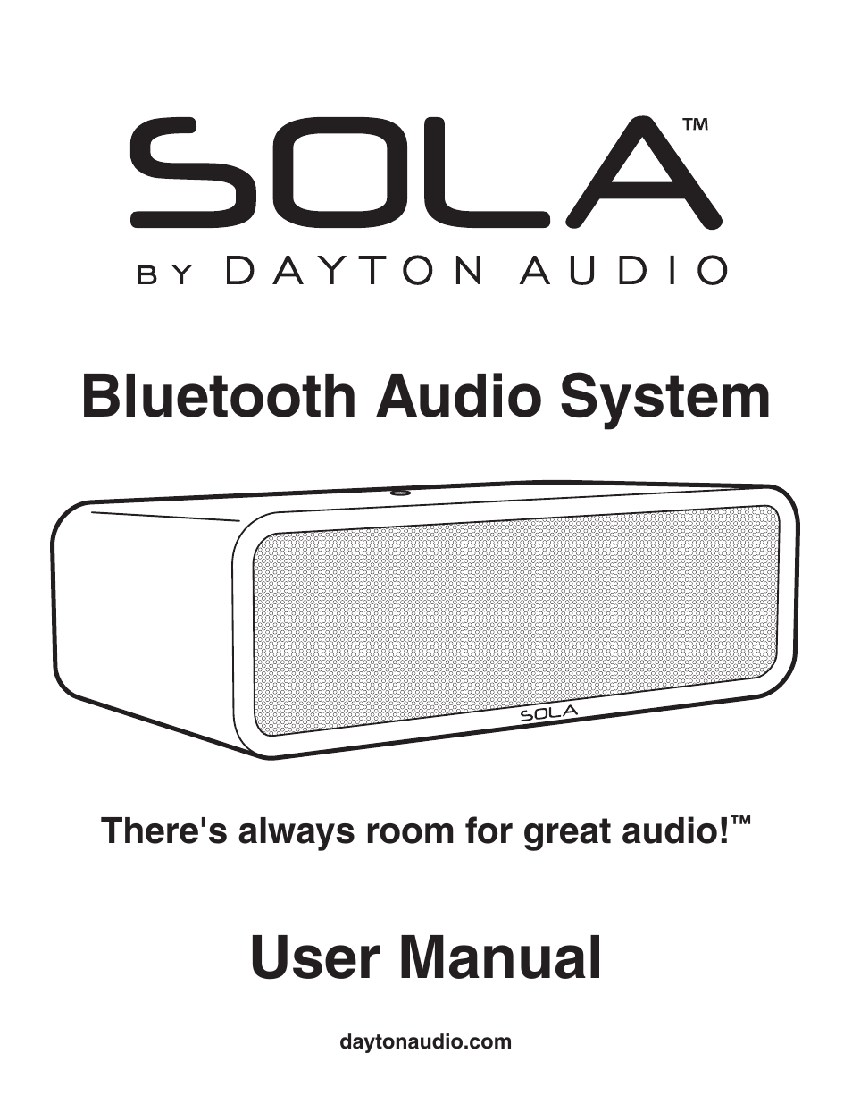 Sola Bianco Bluetooth Speaker White