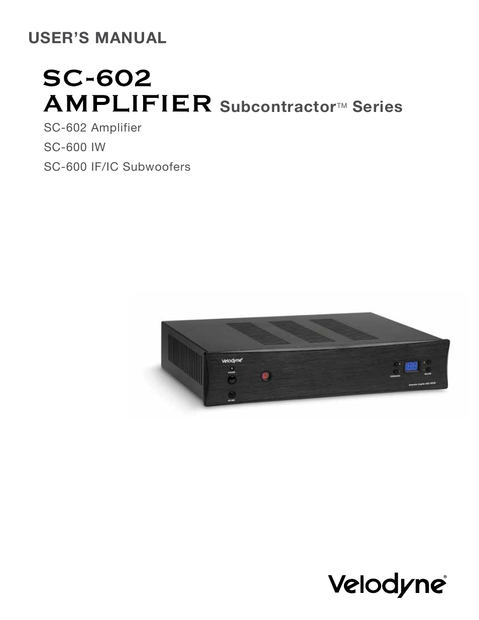 SC-602 Amplifier