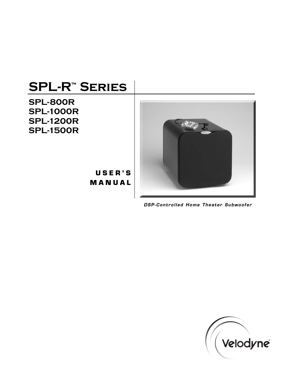 Velodyne SPL-R Series SPL-1500R