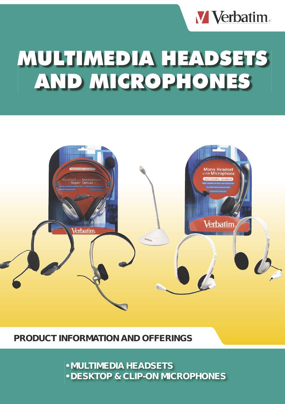 Multimedia Headsets & Microphones