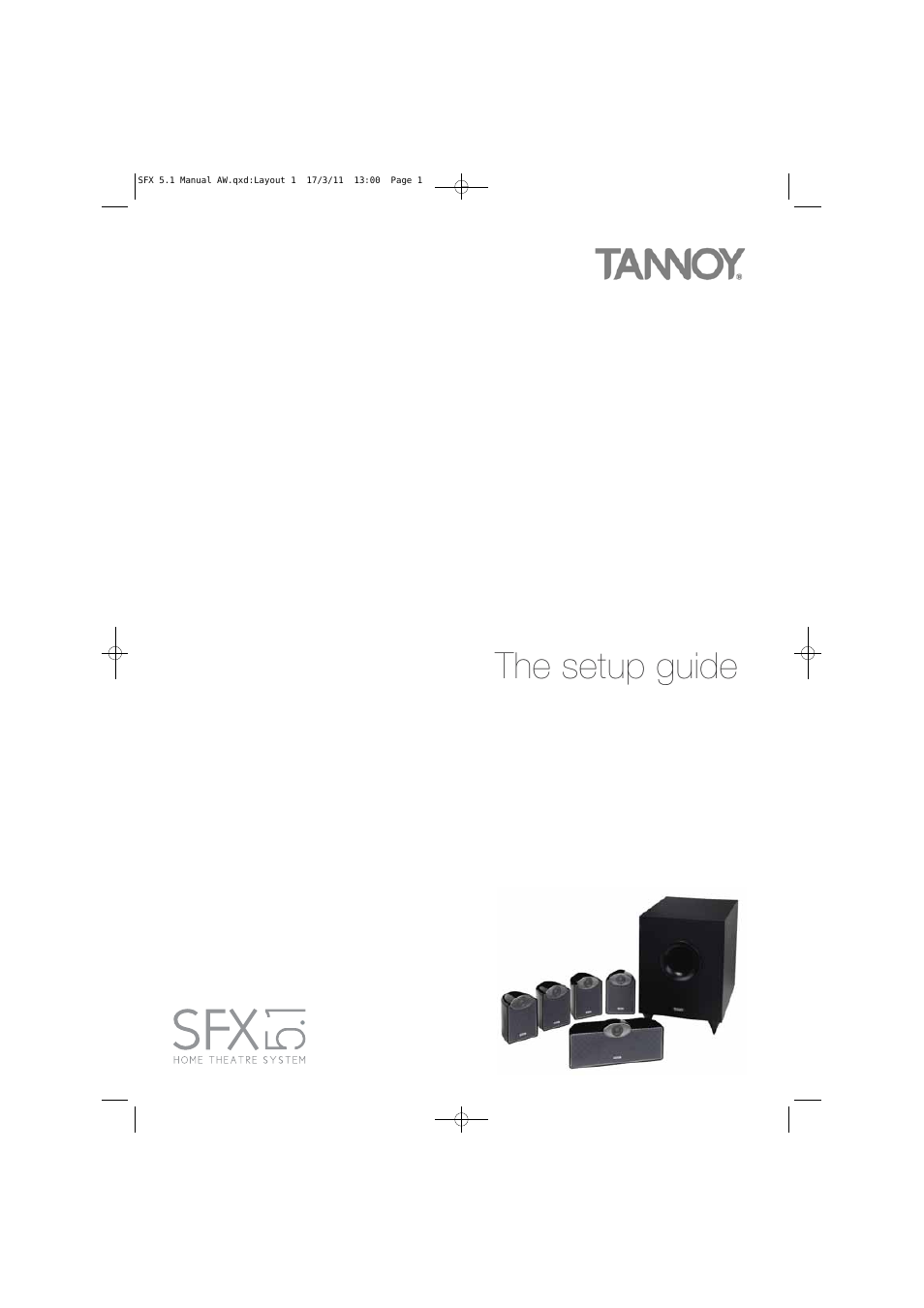 home theatre system SFX 5.1