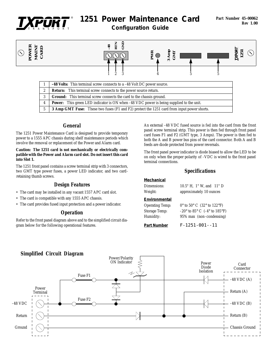 1251 (CG) Configuration/Installation Guide