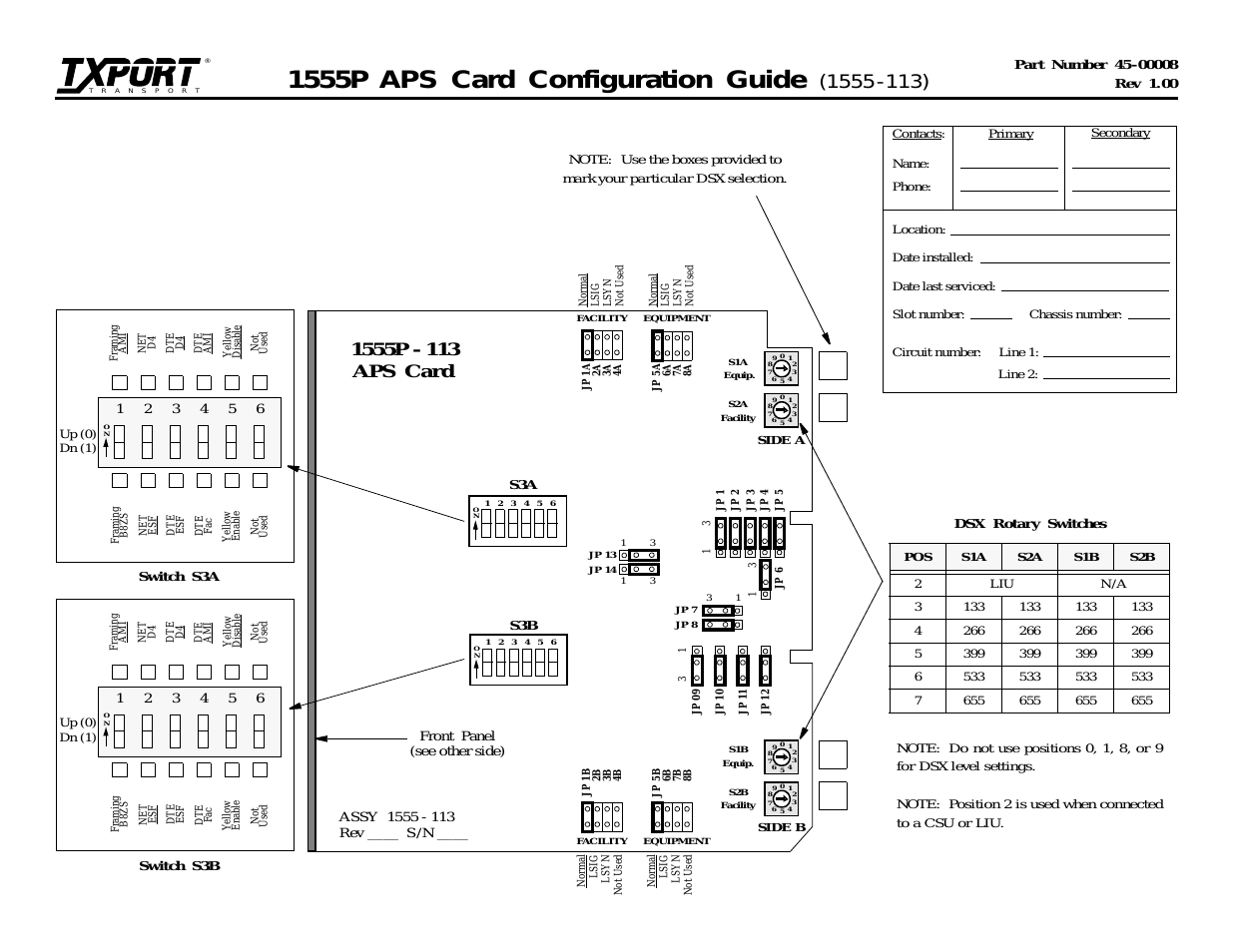 1555 (CG) Configuration/Installation Guide