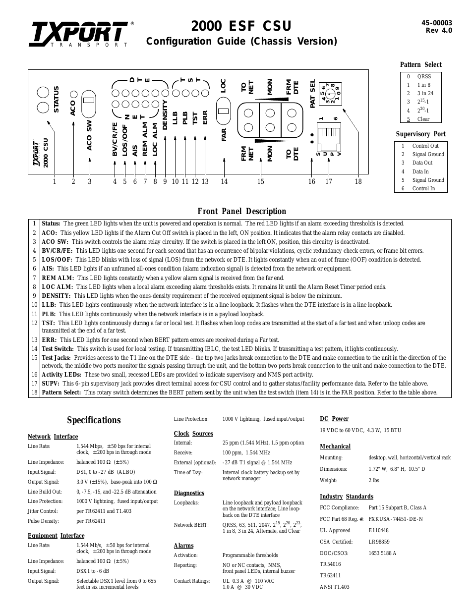 2000 (1051-2 Chassis) (CG) Configuration/Installation Guide