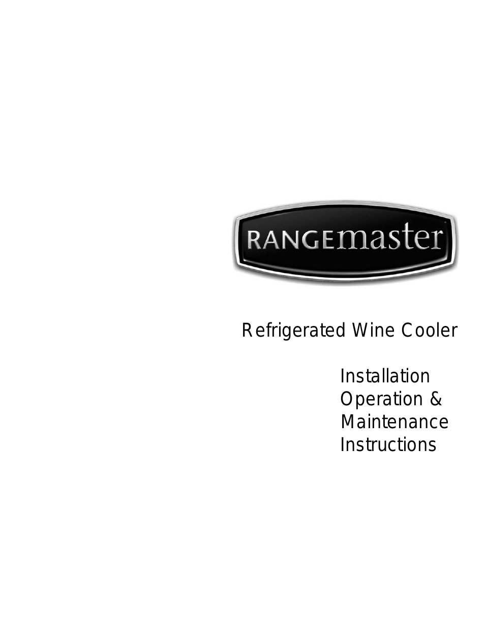 Refrigerated Wine Cooler
