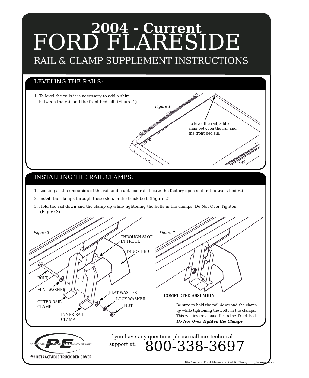 2004 Ford Flareside Clamp Supplement