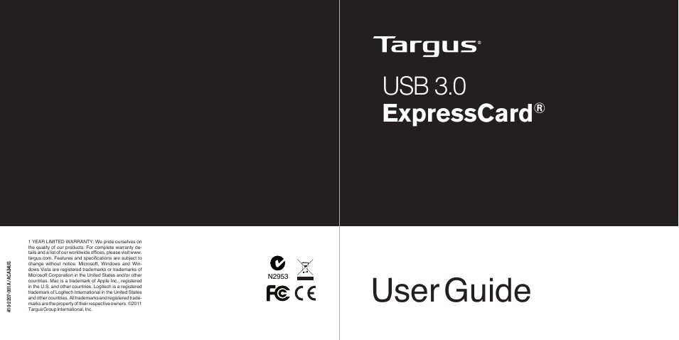 USB 3.0 ExpressCard 410-2207-001A