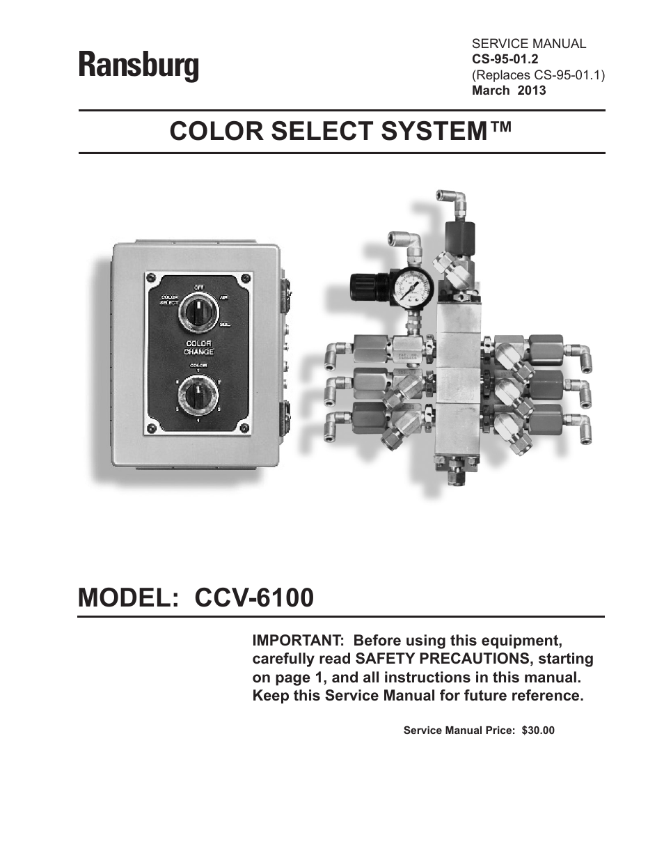 Color Select System CCV-6100