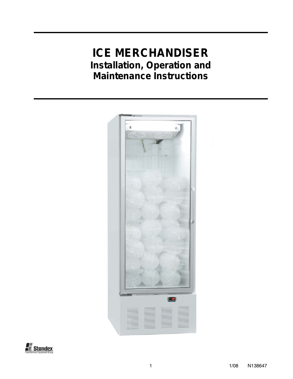 Stundex Ice Merchandiser