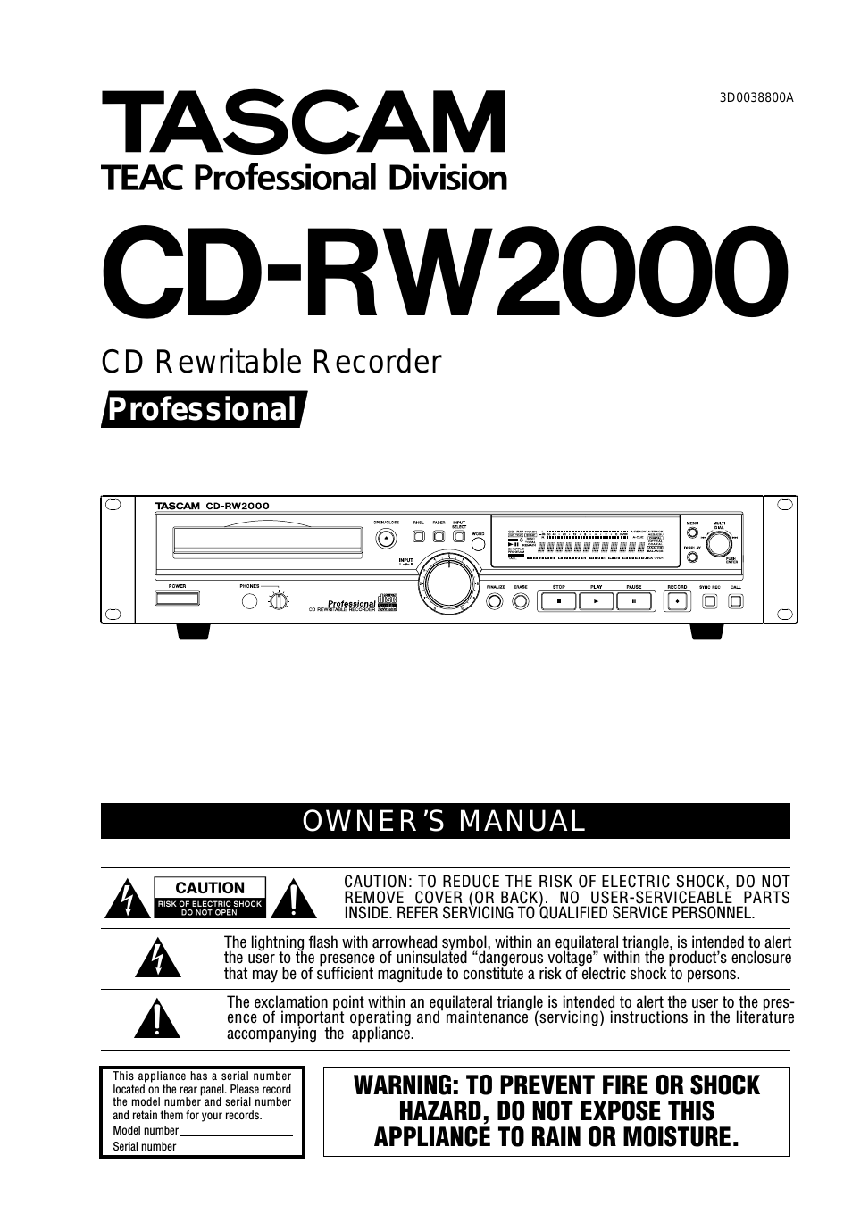 CD-RW2000
