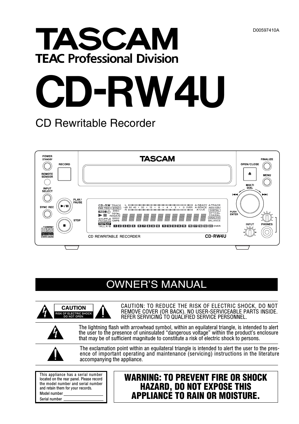CD-RW4U