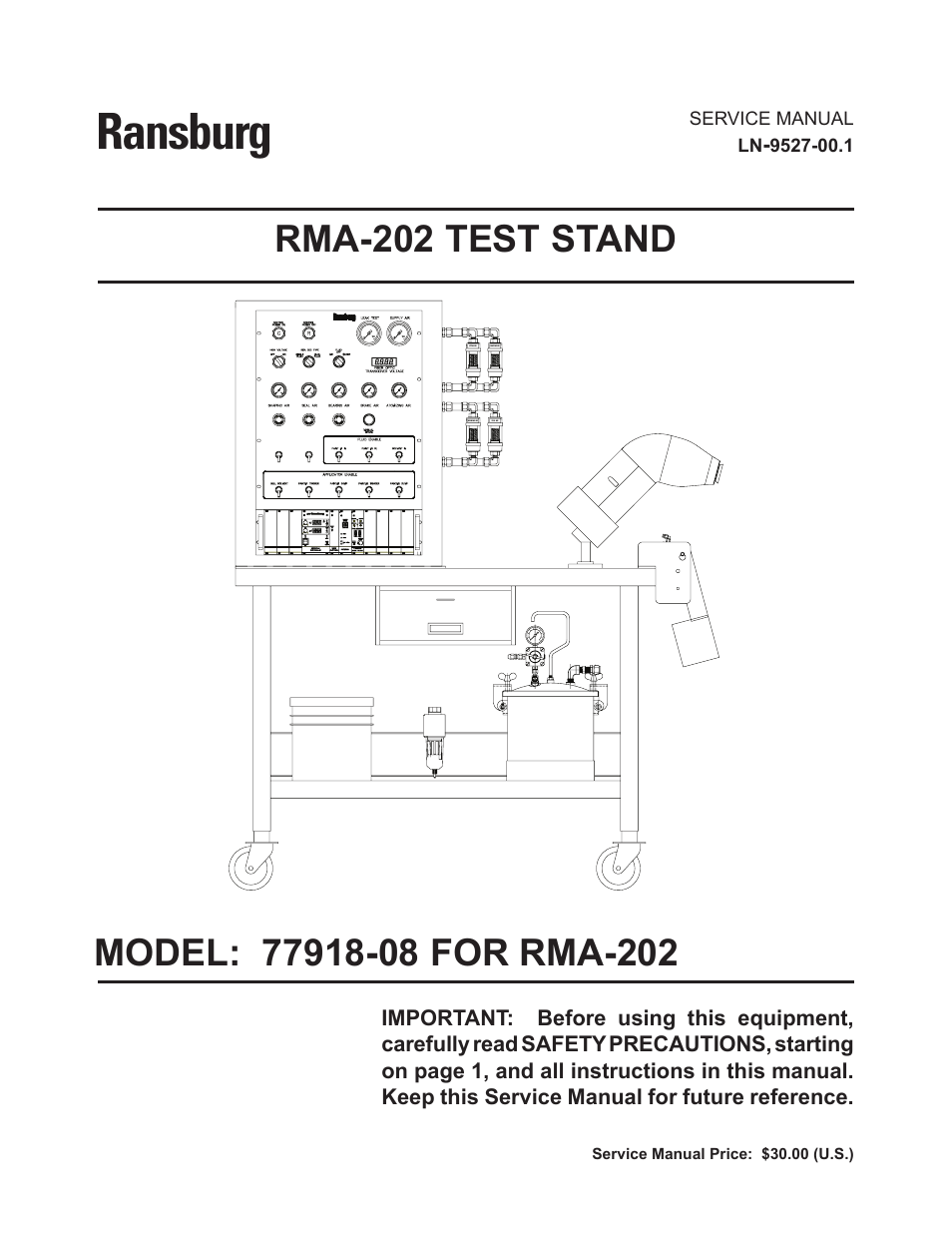 RMA202 Test Stand 77918-08