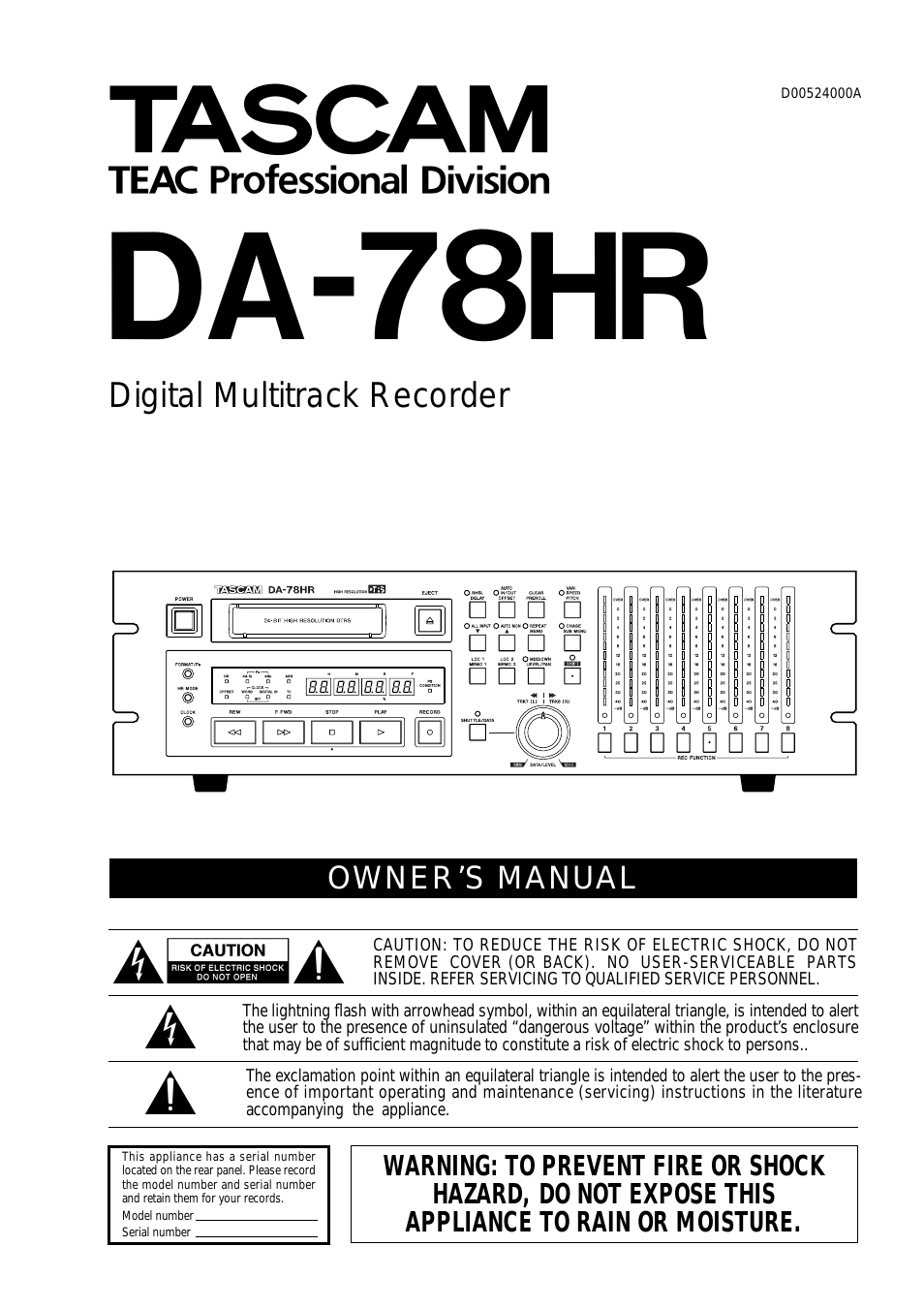 DA-78HR