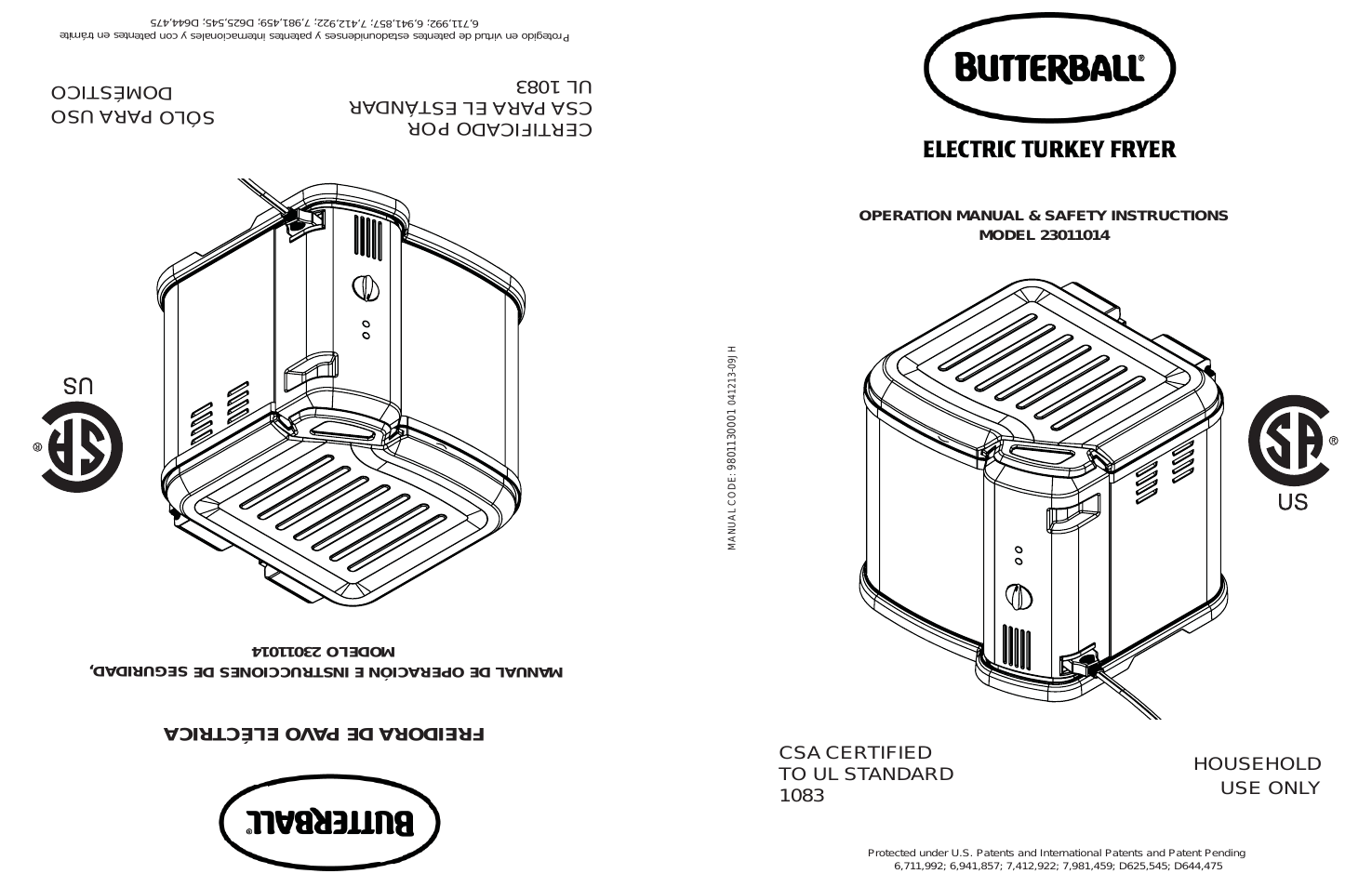 Butterball Indoor Electric Turkey Fryer (23011014)