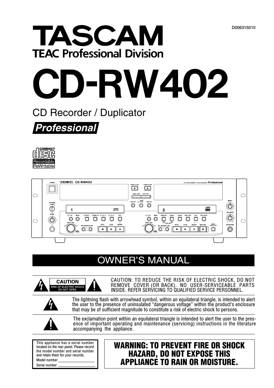 CD-RW402