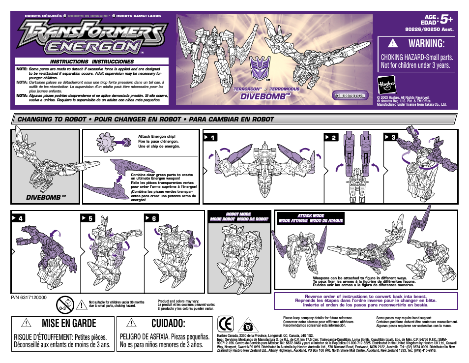 Transformers Energon 80226
