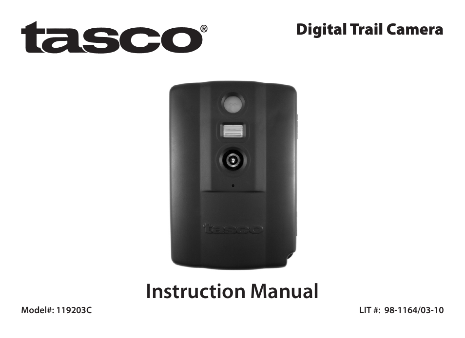 Digital Trail Camera  119203C